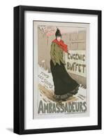 Eugénie Buffet - Ambassadeurs-Lucien Métivet-Framed Art Print