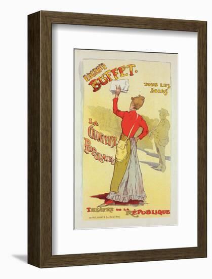 Eugenie Buffet Chanteuse Populaire-Leopold Stevens-Framed Art Print