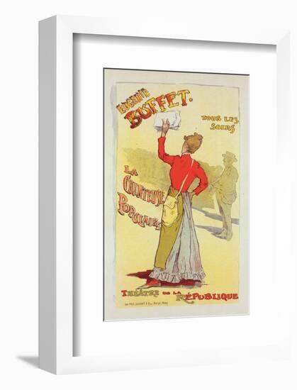 Eugenie Buffet Chanteuse Populaire-Leopold Stevens-Framed Art Print