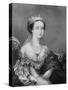 Eugenie De Montijo, Empress Consort of France C1853-1857-George Baxter-Stretched Canvas