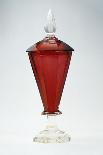 Glass with Lid in Clear Glass Covered with Red Glass, before 1845-Eugenio Bellosio-Giclee Print