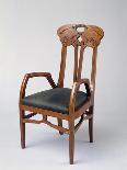Art Nouveau Style Chair-Eugenio Quarti-Stretched Canvas
