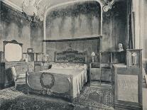 'Bedroom with Furniture in Walnut and Citron Wood', 1915-Eugenio Quarti-Photographic Print