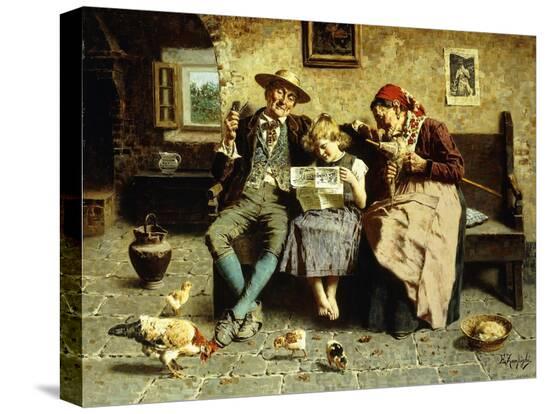 Stretched Canvas Print, , large
