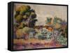 Eukalyptus und Olivenhain. 1907-Henri Edmond Cross-Framed Stretched Canvas