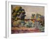 Eukalyptus und Olivenhain. 1907-Henri Edmond Cross-Framed Giclee Print