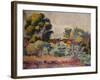 Eukalyptus und Olivenhain. 1907-Henri Edmond Cross-Framed Giclee Print