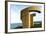 Eulogy of the Horizon by Eduardo Chillida Public Monument in Gijon City Asturias Spain-Carlos Sanchez Pereyra-Framed Photographic Print