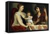 Eumenes and Roxana, 17th Century-Padovanino-Framed Stretched Canvas