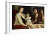 Eumenes and Roxana, 17th Century-Padovanino-Framed Giclee Print