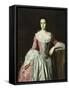 Eunice Dennie Burr, 1758-60-John Singleton Copley-Framed Stretched Canvas