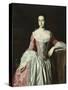 Eunice Dennie Burr, 1758-60-John Singleton Copley-Stretched Canvas