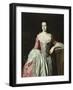 Eunice Dennie Burr, 1758-60-John Singleton Copley-Framed Giclee Print