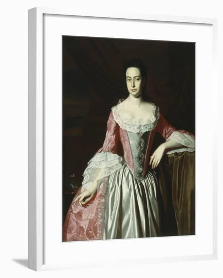 Eunice Dennie Burr, 1758-60-John Singleton Copley-Framed Giclee Print