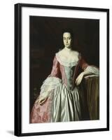 Eunice Dennie Burr, 1758-60-John Singleton Copley-Framed Giclee Print