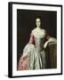 Eunice Dennie Burr, 1758-60-John Singleton Copley-Framed Giclee Print