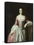 Eunice Dennie Burr, 1758-60-John Singleton Copley-Framed Stretched Canvas