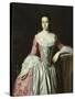 Eunice Dennie Burr, 1758-60-John Singleton Copley-Stretched Canvas