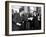 Eunice Shriver Receives a Signing Pen from Her Brother, President John Kennedy-null-Framed Photo