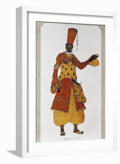 Eunuch, Costume Designed-Leon Bakst-Framed Giclee Print