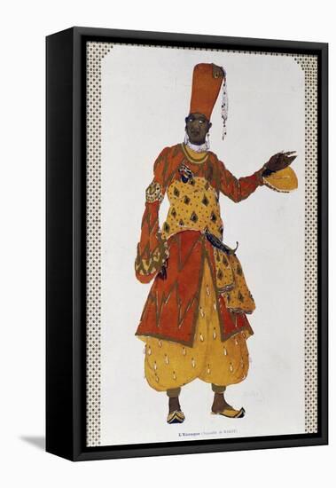 Eunuch, Costume Designed-Leon Bakst-Framed Stretched Canvas