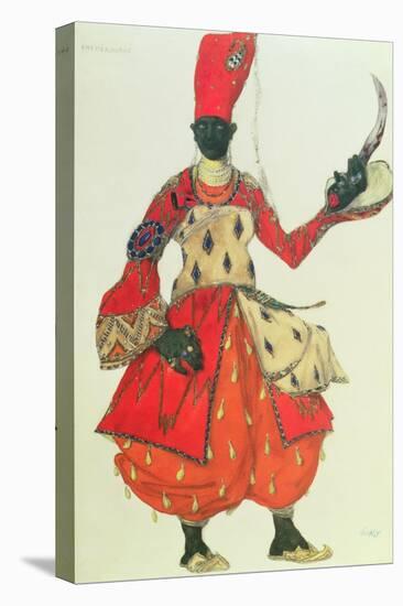 Eunuch Costume from 'Scheherazade' by Rimsky-Korsakov (Design)-Leon Bakst-Stretched Canvas