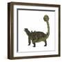 Euoplocephalus Armored Dinosaur from the Cretaceous Period-null-Framed Art Print