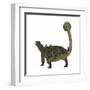 Euoplocephalus Armored Dinosaur from the Cretaceous Period-null-Framed Art Print