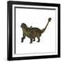 Euoplocephalus Armored Dinosaur from the Cretaceous Period-null-Framed Art Print