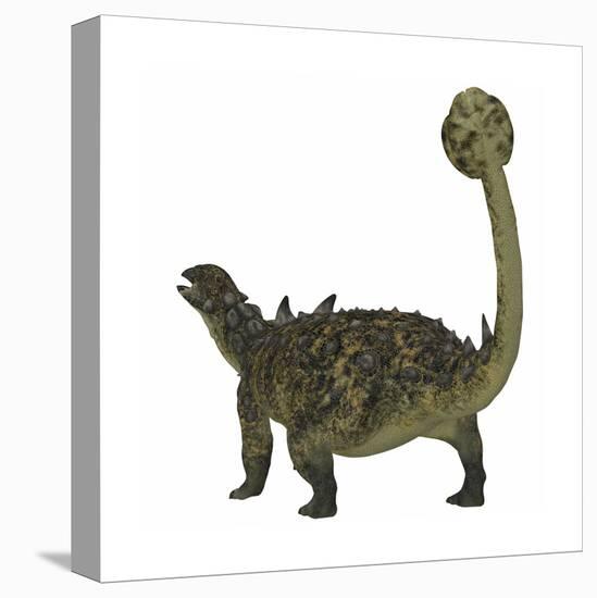 Euoplocephalus Armored Dinosaur from the Cretaceous Period-null-Stretched Canvas