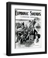 Euphonic Sounds' a Syncopated Novelty-null-Framed Premium Giclee Print