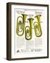 Euphonium (Wurlitzer)-null-Framed Art Print