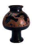 Red-Figure Psykter (Wine Coole) with a Symposium Scene, Ancient Greek, C505-C500 Bc-Euphronios-Photographic Print