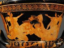 Red-Figure Psykter (Wine Coole) with a Symposium Scene, Ancient Greek, C505-C500 Bc-Euphronios-Stretched Canvas