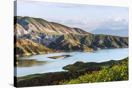 Eurasia, Caucasus Region, Armenia, Lesser Ararat Near Mt Ararat in Turkey.-Christian Kober-Stretched Canvas