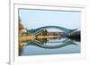 Eurasia, Caucasus Region, Georgia, Tbilisi, Bridge of Peace on Mtkvari River-Christian Kober-Framed Photographic Print