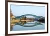 Eurasia, Caucasus Region, Georgia, Tbilisi, Bridge of Peace on Mtkvari River-Christian Kober-Framed Photographic Print