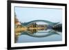 Eurasia, Caucasus Region, Georgia, Tbilisi, Bridge of Peace on Mtkvari River-Christian Kober-Framed Photographic Print