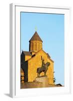 Eurasia, Caucasus Region, Georgia, Tbilisi, Metekhi Church-Christian Kober-Framed Photographic Print