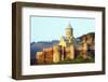 Eurasia, Caucasus Region, Georgia, Tbilisi, St Nicholas Church on Top of Narikala Fortress-Christian Kober-Framed Photographic Print