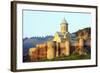 Eurasia, Caucasus Region, Georgia, Tbilisi, St Nicholas Church on Top of Narikala Fortress-Christian Kober-Framed Photographic Print