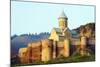 Eurasia, Caucasus Region, Georgia, Tbilisi, St Nicholas Church on Top of Narikala Fortress-Christian Kober-Mounted Photographic Print