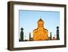 Eurasia, Caucasus Region, Georgia, Tbilisi, Tbilisi Sameda Cathedral-Christian Kober-Framed Photographic Print