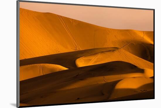 Eureka Dunes Area, Death Valley-A F Smith-Mounted Photographic Print
