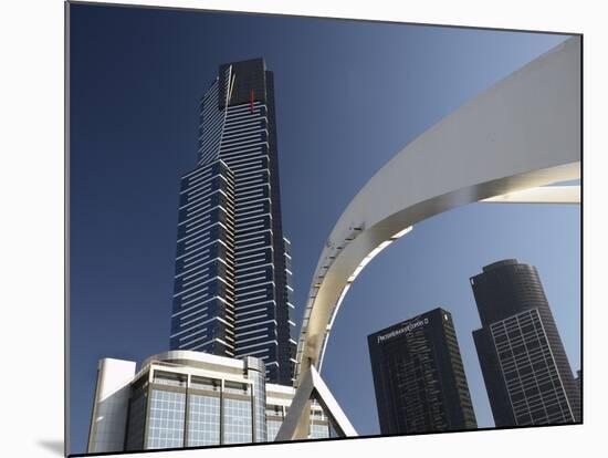 Eureka Tower, Melbourne Central Business District (Cbd), Melbourne, Victoria, Australia, Pacific-Jochen Schlenker-Mounted Photographic Print