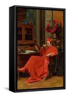 Eureka-Jean Georges Vibert-Framed Stretched Canvas