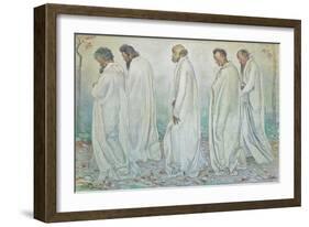 Eurhytmie, 1895-Ferdinand Hodler-Framed Giclee Print