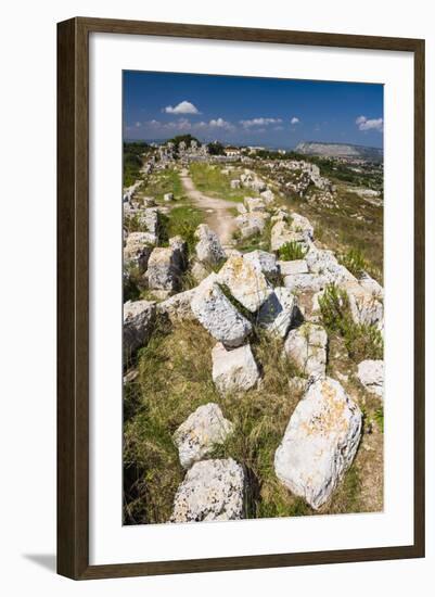 Eurialo Casle (Castello Eurialo)-Matthew Williams-Ellis-Framed Photographic Print