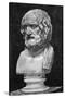 Euripides, Naples Bust-null-Stretched Canvas