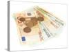 Euro Banknotes and Euro Cents-Yastremska-Stretched Canvas